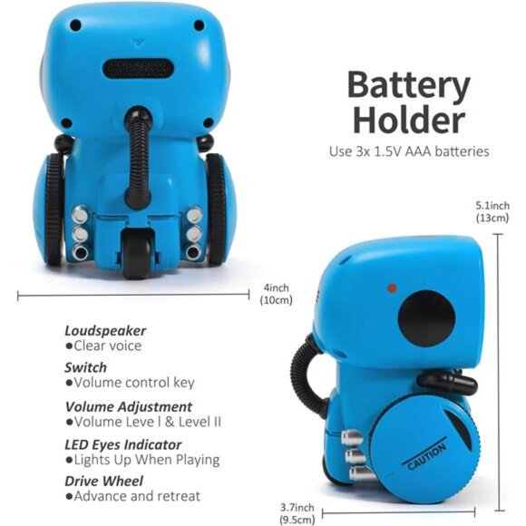 Kids Robot Toys, Interactive Toys Companion Smart Talking Robotic - Picture 6 of 7